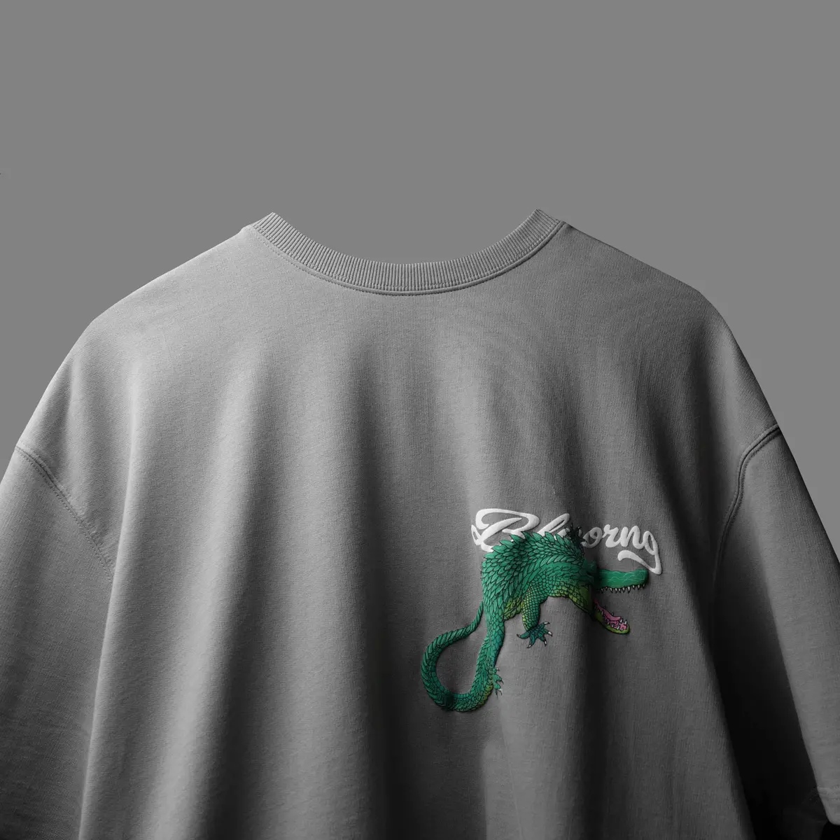 Grey Lacostlier T-Shirt 2