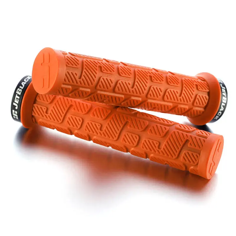 Jetblack Rip Single Lock On Grips 1
