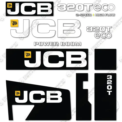 Fits Jcb 320T Decal Kit Skid Steer (2015) 1
