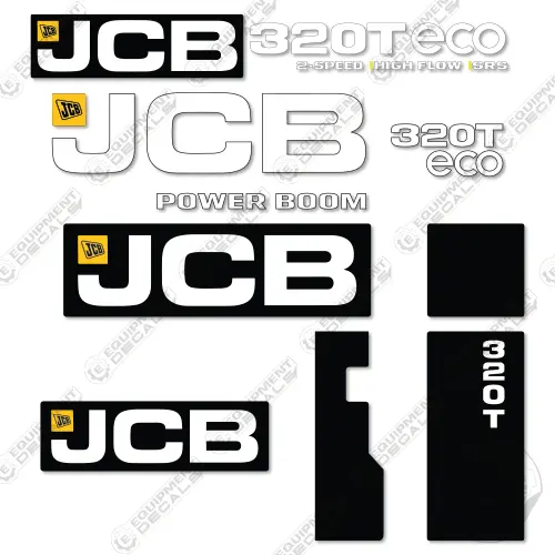 Fits Jcb 320T Decal Kit Skid Steer (2017) 1