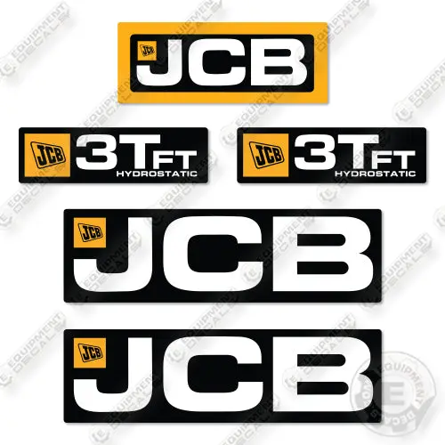 Fits Jcb 3T-Ft Decal Kit Dumper 1