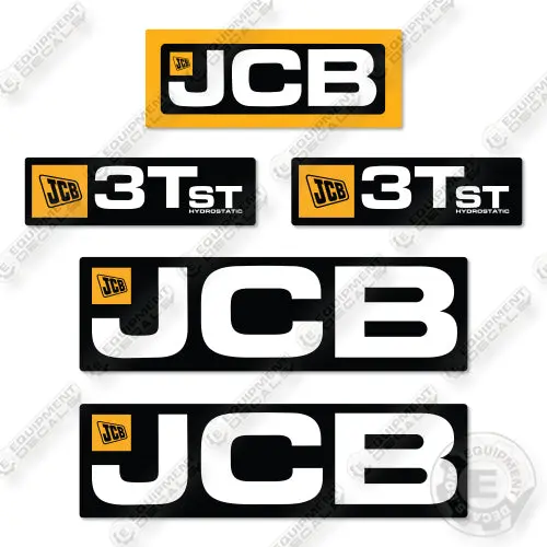 Fits Jcb 3T-St Decal Kit Dumper 1