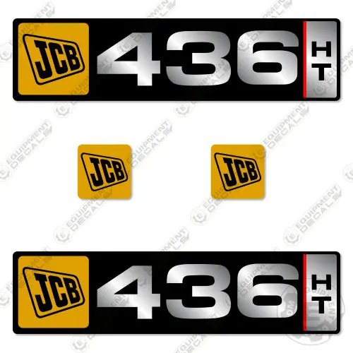 Fits Jcb 436Ht Decal Kit Wheel Loader 1