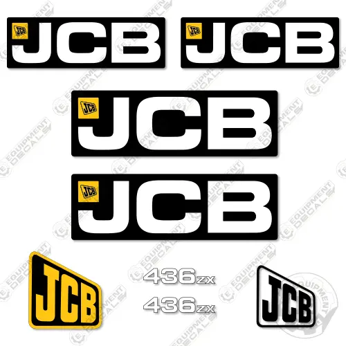 Fits Jcb 436Zx Decal Kit Wheel Loader 1