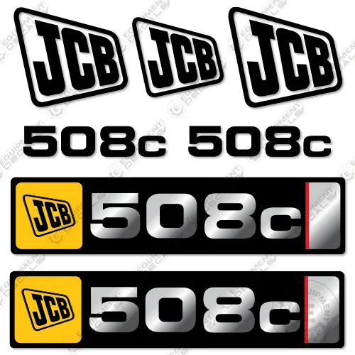 Fits Jcb 508C Decal Kit Telehandler 1