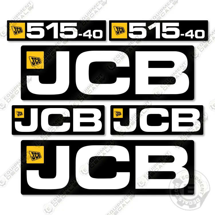 Fits Jcb 515-40 Decal Kit Telehandler 1