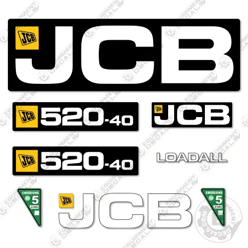Fits Jcb 520-40 Decal Kit Telehandler 1