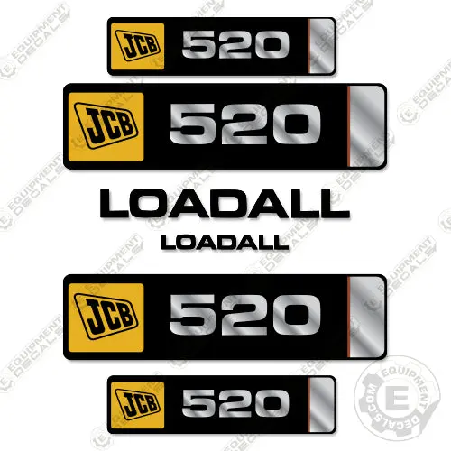 Fits Jcb 520 Decal Kit Telehandler 1