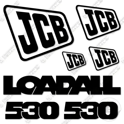 Jcb 530 Decal Kit Telehandler 1