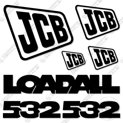Jcb 532 Decal Kit Telehandler 1