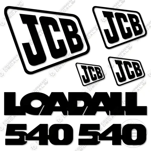 Jcb 540 Decal Kit Telehandler 1