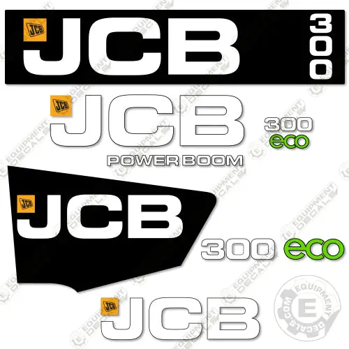 Fits Jcb 300 Decal Kit Skid Steer 1