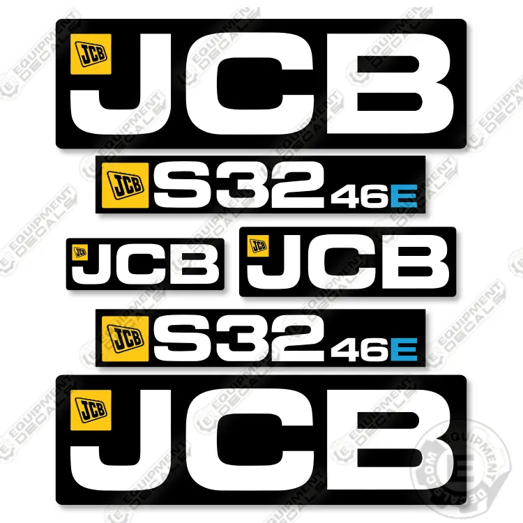 Fits Jcb S32-46E Decal Kit Scissor Lift 1
