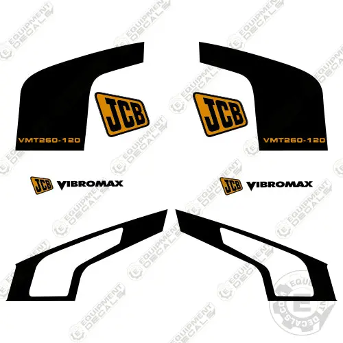 Fits Jcb Vmt 260-120 Decal Kit Vibratory Tandem Roller 1