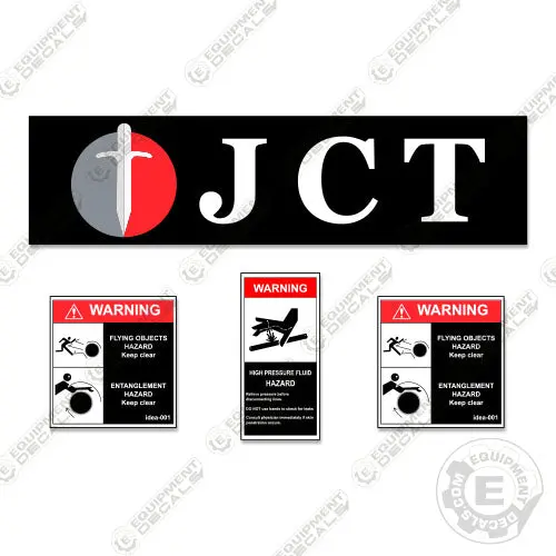 Fits Jct Blade Box Decal Kit - 3M Vinyl! 1