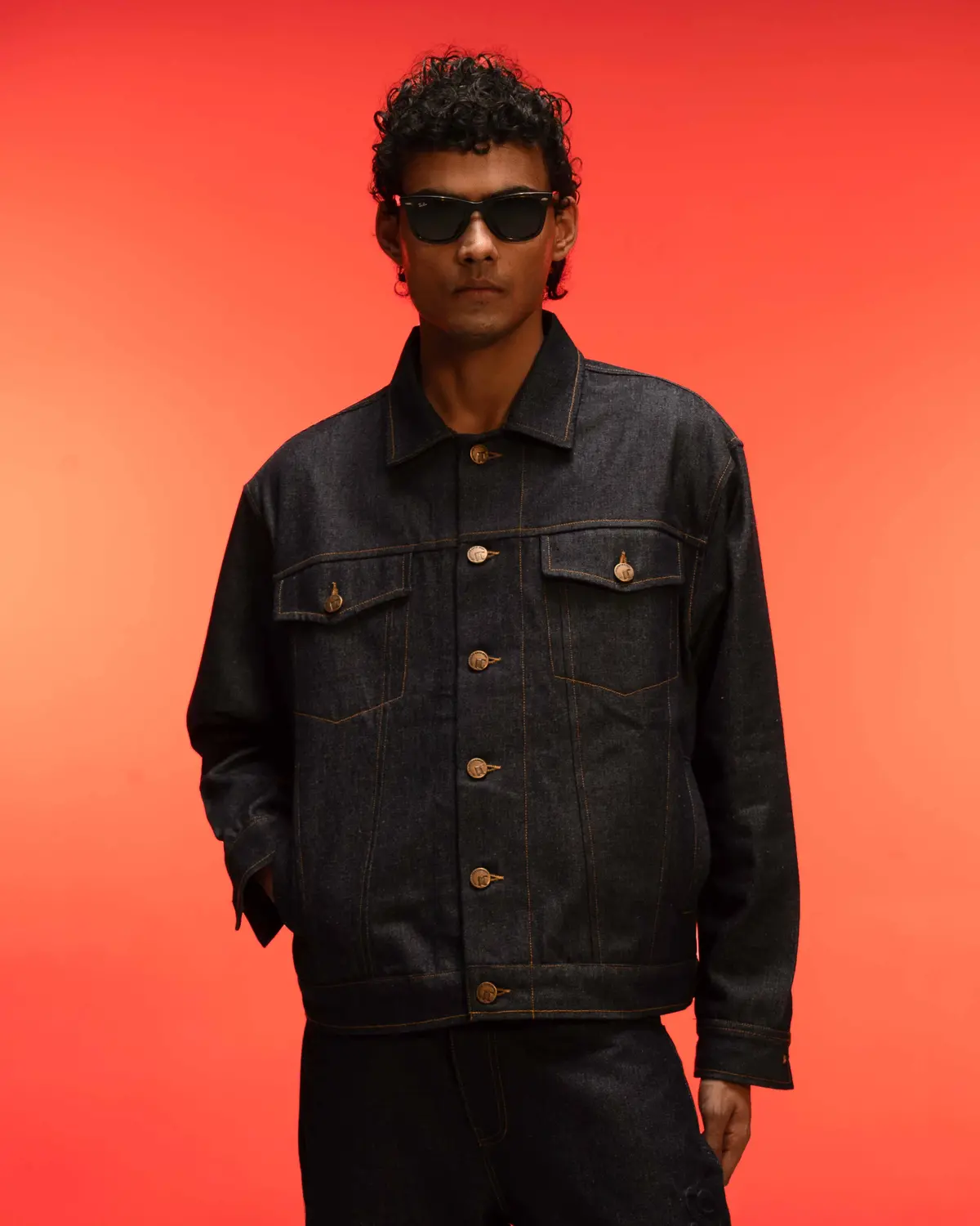 Raw Denim Jacket 1