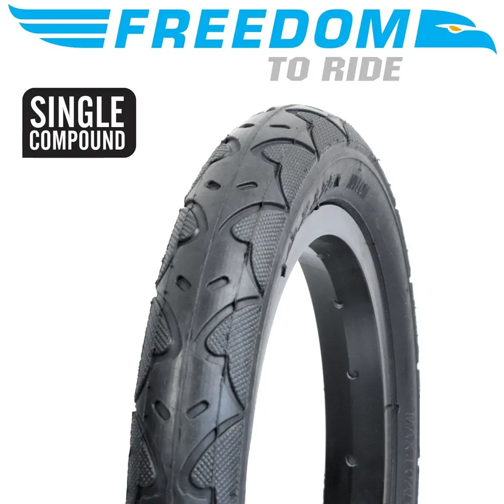 Tyre 16 X 1.75 Freedom Slick Heavy Duty Black 1