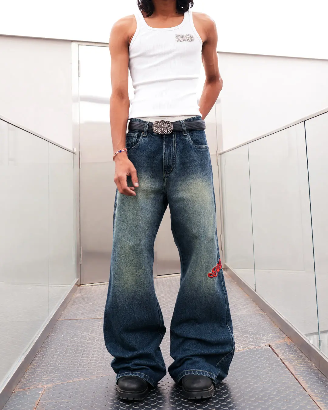 Frosted Indigo Denim 1