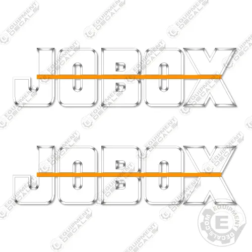 Fits Jobox Vintage Decal Kit Storage Box (24.75" Wide) 1