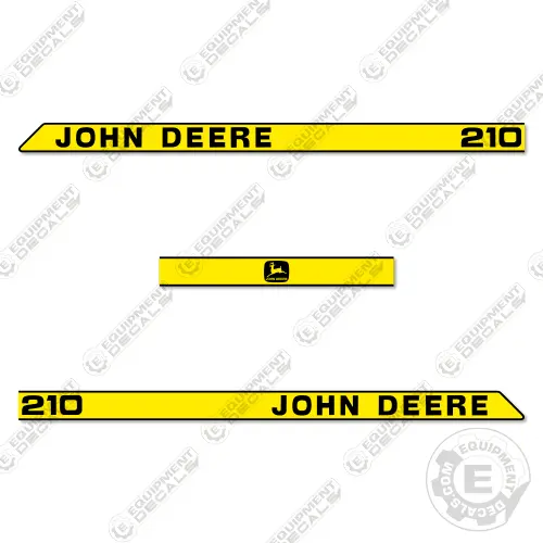 Fits John Deere 210 Decal Kit Riding Mower (Older) 1
