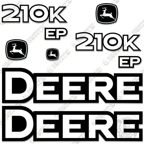 Fits John Deere 210Kep Skip Loader Decal Kit 1