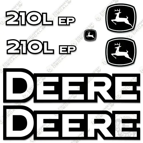 Fits John Deere 210Lep Decal Kit Skip Loader 1