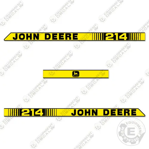 Fits John Deere 214 Decal Kit Riding Mower 1