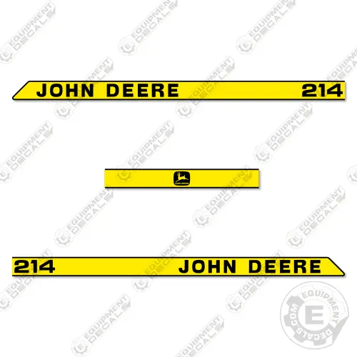 Fits John Deere 214 Decal Kit Riding Mower 1