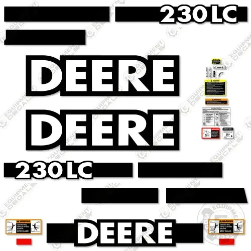 Fits John Deere 230Lc Decal Kit Excavator 1