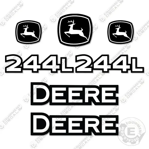 Fits John Deere 244L Decal Kit Wheel Loader 1