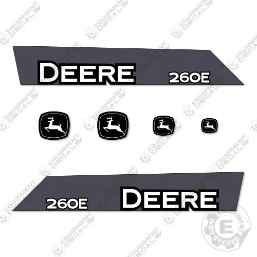Fits John Deere 260E Decal Kit Articulated Dump Truck 1