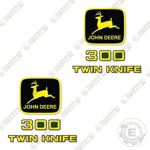 Fits John Deere 300 Decal Kit Auger Platform 1