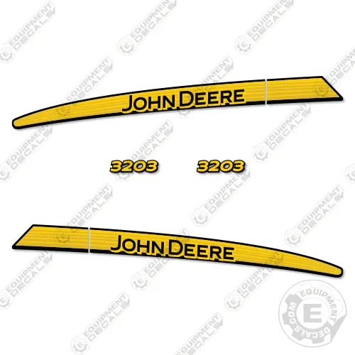 Fits John Deere 3203 Decal Kit Riding Mower Tractor 1
