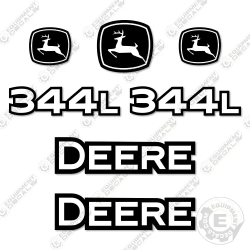 Fits John Deere 344L Decal Kit Wheel Loader 1