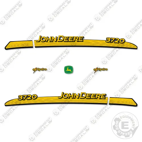 Fits John Deere 3720 Decal Kit Tractor (Ehydro) 1