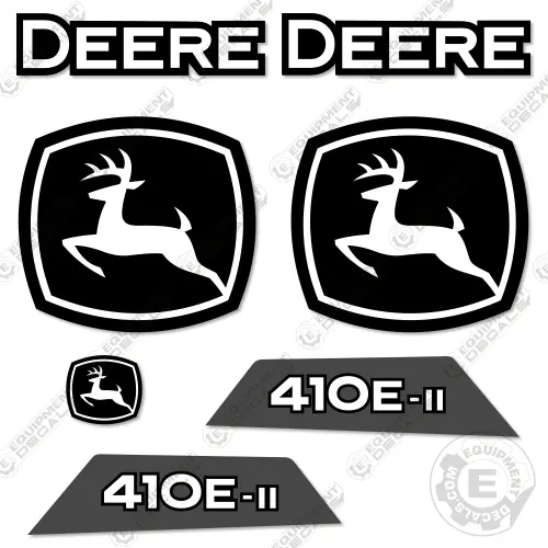Fits John Deere 410E-Ii Articulated Dump Truck Decal Kit 1
