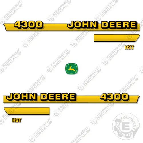 Fits John Deere 4300 Decal Kit Tractor 1