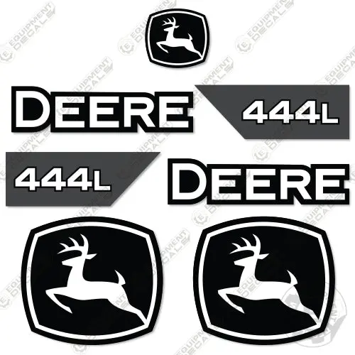 Fits John Deere 444L Decal Kit Wheel Loader 1