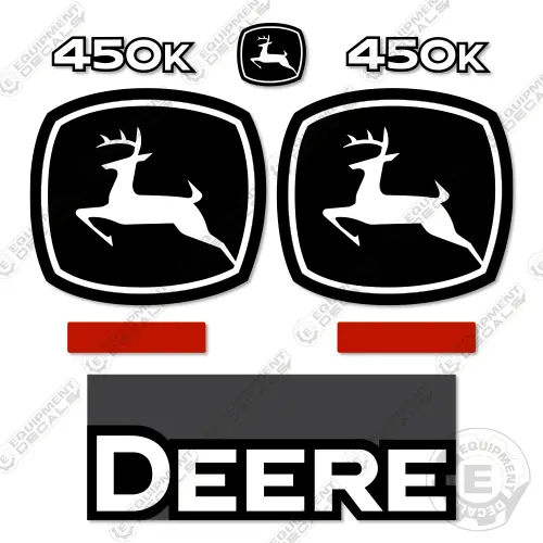 Fits John Deere 450K Decal Kit Dozer Crawler (2021+) 1