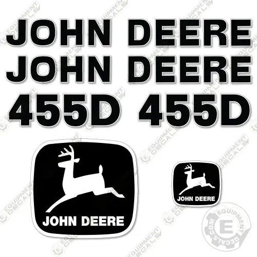 Fits John Deere 455D Decal Kit Crawler Loader 1