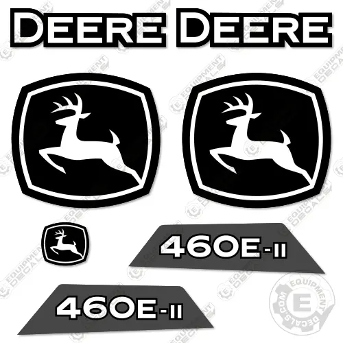 Fits John Deere 460E-Ii Articulated Dump Truck Decal Kit 1