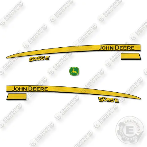 Fits John Deere 5055E Open Cab Decal Kit Tractor 1