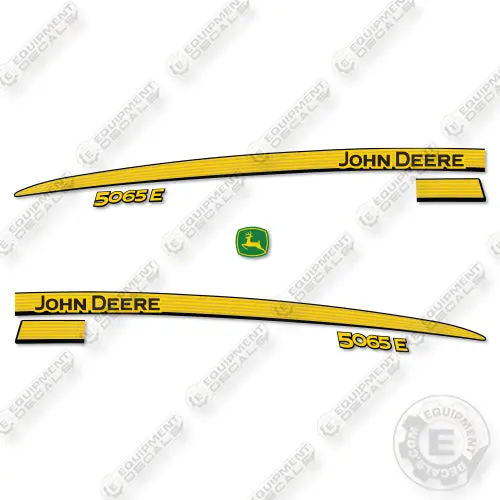 Fits John Deere 5065E Open Cab Decal Kit Tractor 1