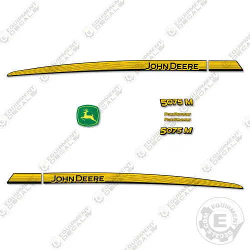 Fits John Deere 5075M Decal Kit Tractor 1