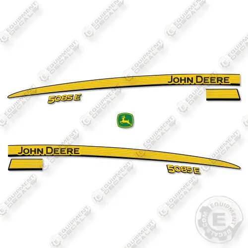 Fits John Deere 5085E Open Cab Decal Kit Tractor 1