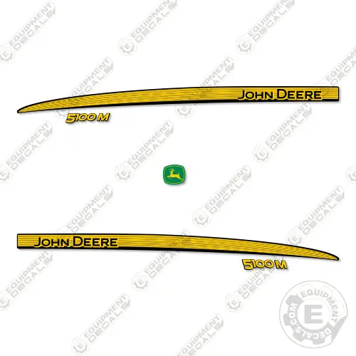 Fits John Deere 5100M Decal Kit Tractor 1
