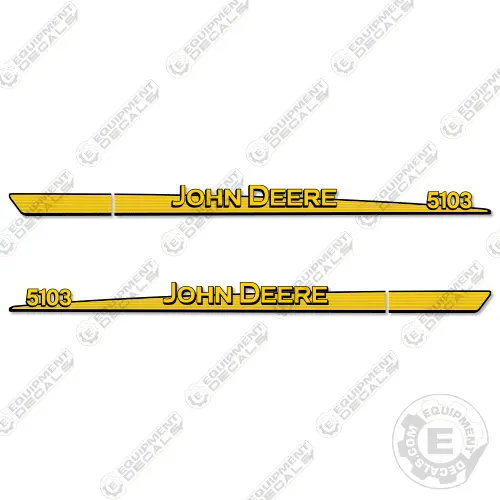 Fits John Deere 5103 Decal Kit Tractor 1