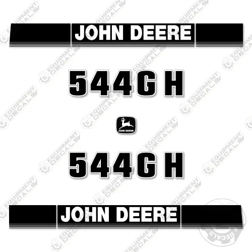 Fits John Deere 544Gh Wheel Loader Decal Kit 1