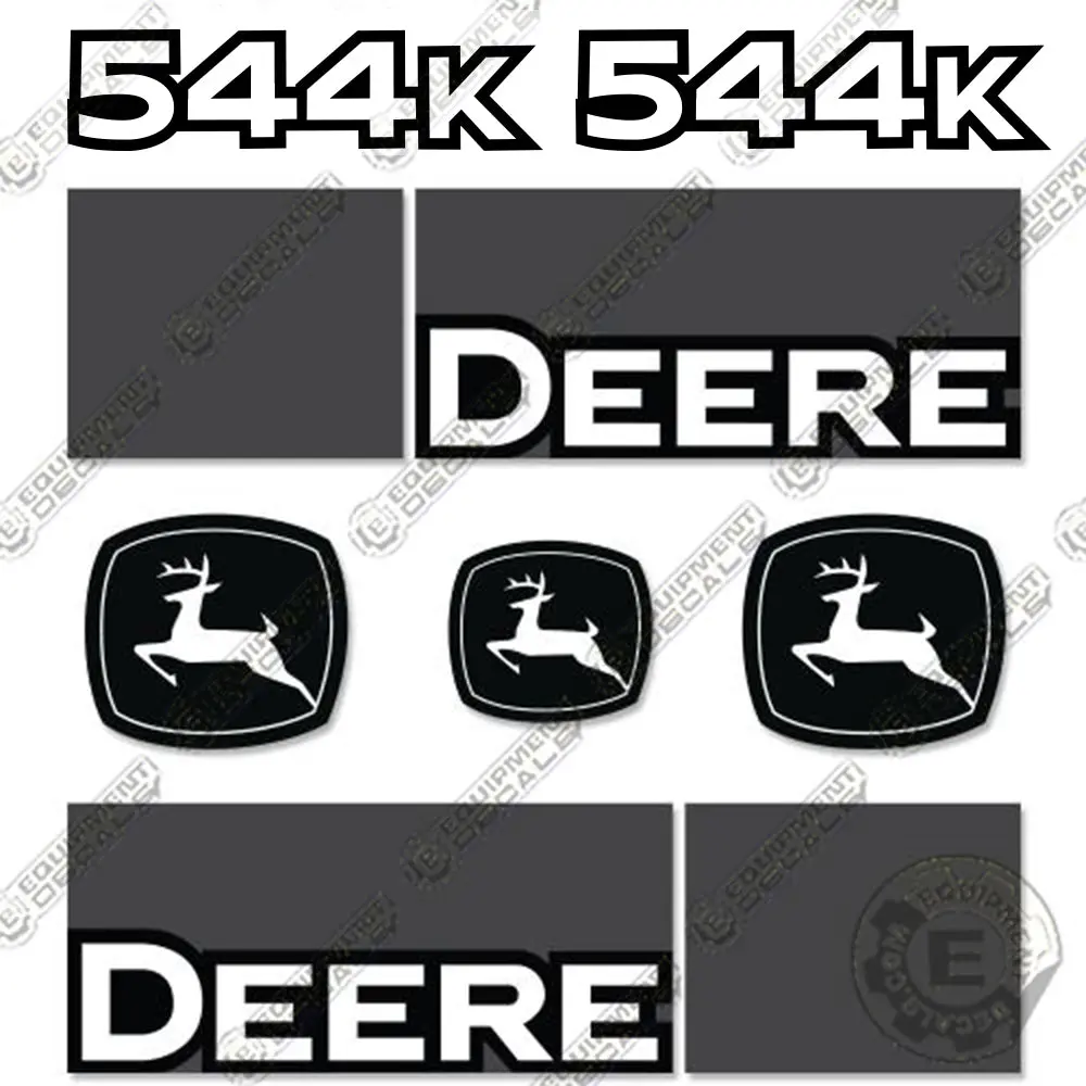Fits John Deere 544K Wheel Loader Decal Kit 1