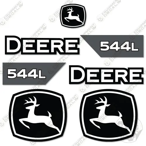 Fits John Deere 544L Decal Kit Wheel Loader 1